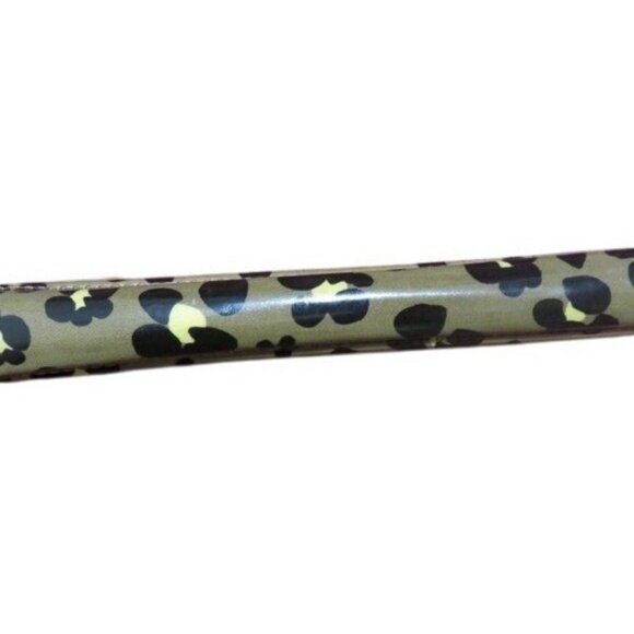 Burberry RARE Blue Label Pattern Patent Leather Zip Around Long Wallet Vintage - Picture 8 of 12